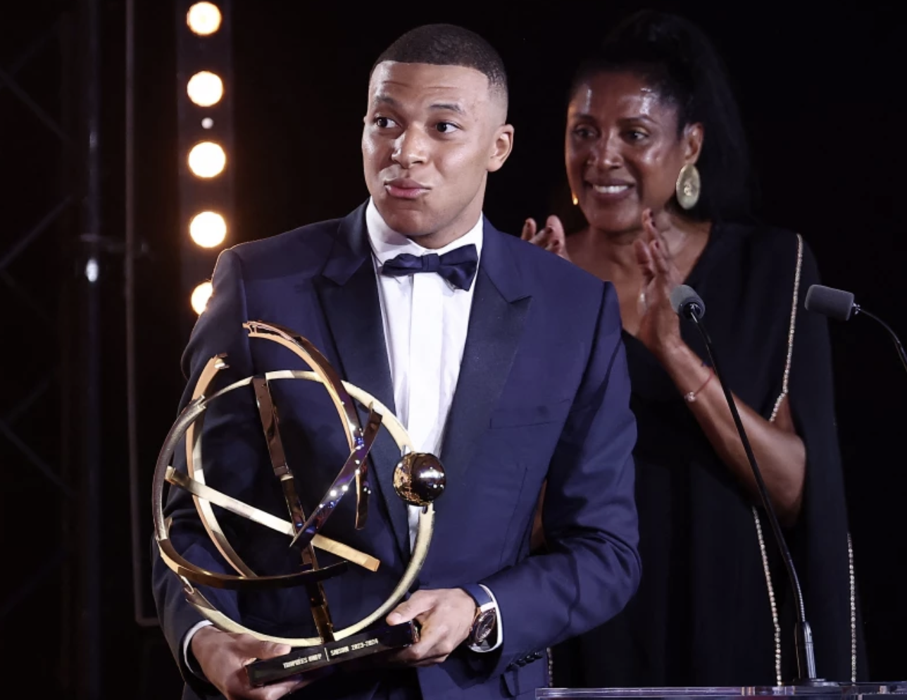 Mbappe Extends Dominance: Wins 5th Consecutive Ligue 1 Player of the Year Award